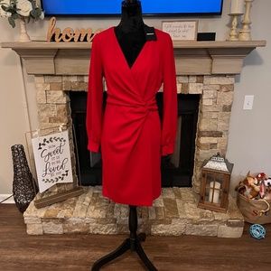 Women’s DKNY Faux Wrap Dress